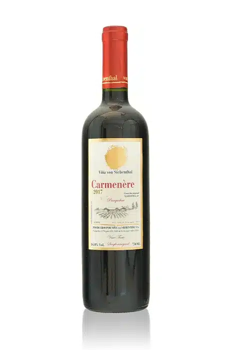 Een uitzonderlijke fles Chileense wijn - de Carmenère uit 2017