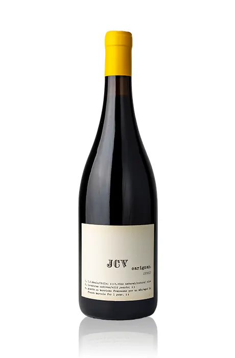 Fles JCV Carignan, rode wijn uit Chili van wijnjaar 2021 geproduceerd door Villard Fine Wines